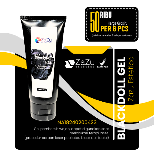 ZAZU ESTETICO Black Doll Gel (Per 6pcs)