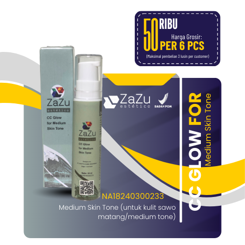 ZAZU ESTETICO CC Glow for Medium Skin Tone (Per 6pcs)